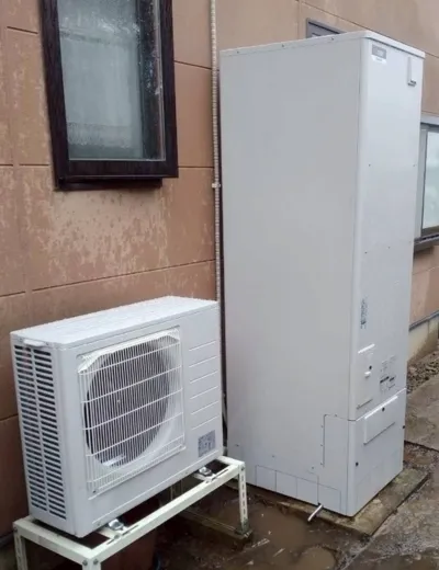 大阪市淀川区で追いだきに時間がかかるエコキュートを交換｜SRT-HPT46WU8からSRT-ST467Uへ（施工後）