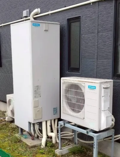 堺市北区で沸き上げ運転が途中で止まるエコキュートを交換｜SRT-HPT46WX5からSRT-ST467へ（施工後）