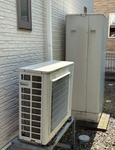 堺市北区で追いだき中にエラーが出るエコキュートを交換｜TU37JFVからCTU-37AZ1へ（施工前）