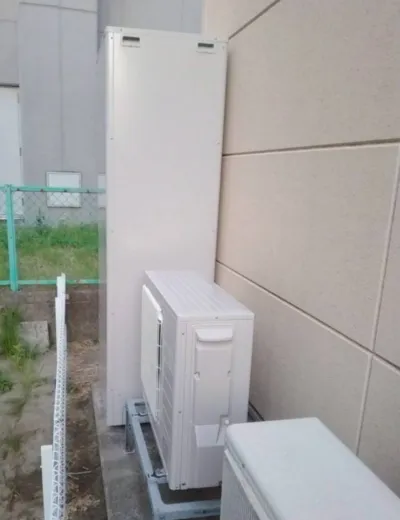 堺市西区で自動湯はりが途中で止まるエコキュートを交換｜HHP-AT376HATからSRT-ST467へ（施工後）