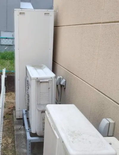 堺市西区で自動湯はりが途中で止まるエコキュートを交換｜HHP-AT376HATからSRT-ST467へ（施工前）