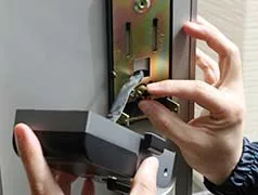 電子錠の取り付けイメージ