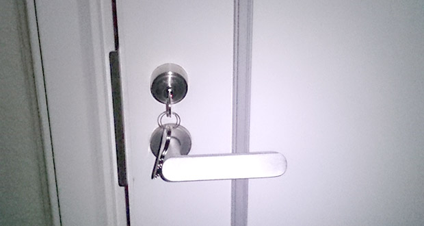 紛失した玄関ドアの鍵