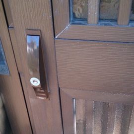 MIWAのPS-SL09に取り替えた玄関ドア