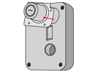 7.金具を取り外します。