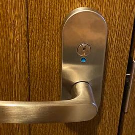 トイレの鍵(レバーハンドル錠)を交換