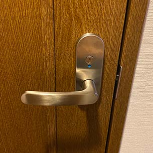 トイレの鍵(レバーハンドル錠)を交換