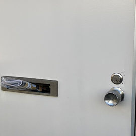 鍵を失くして開けられなくなった家の玄関の鍵を解錠