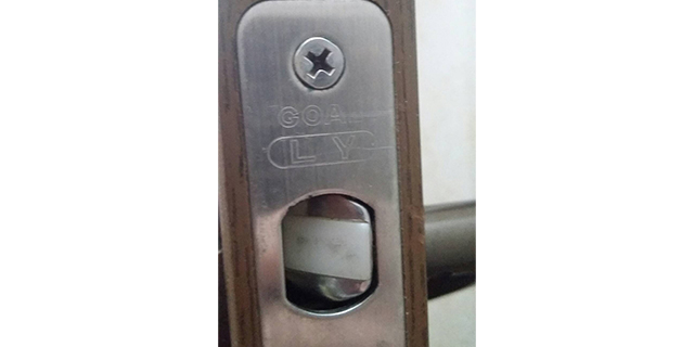 トイレ扉の錠ケース