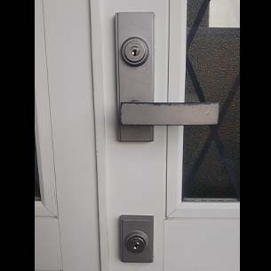 施錠したはずの鍵が開いていたため鍵交換