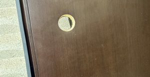 河内長野市栄町鍵交換