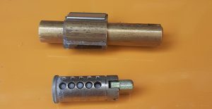 大阪市旭区清水勝手口の鍵