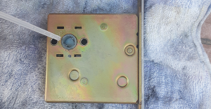 大阪市中央区玄関のシリンダー交換