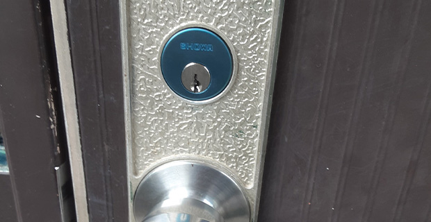 田尻町吉見鍵交換