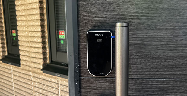 玄関鍵をプッシュブル錠に交換｜千葉県富里市