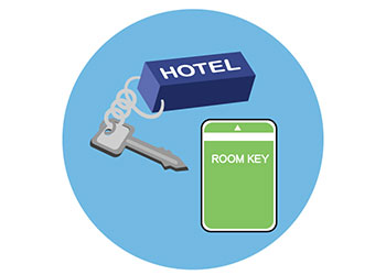 ホテルのカードキー