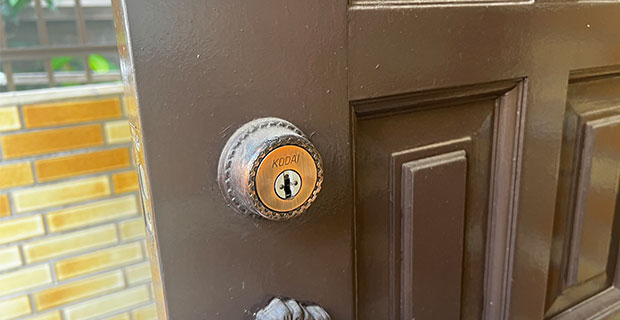 鍵が回しにくいため修理｜東京都葛飾区