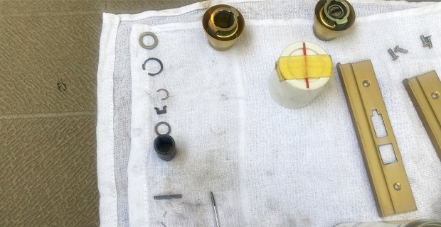 美浜町奥田鍵洗浄