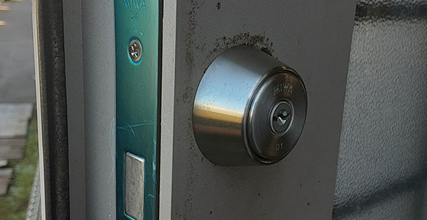 勝手口の鍵交換｜川越市