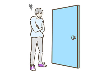 閉まらないドア