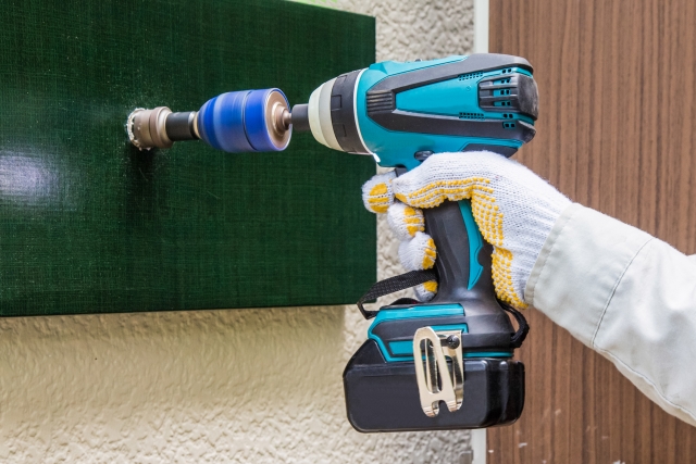 破壊開錠に使用されるホールソー