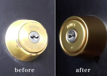 玄関の鍵交換｜東京都福生市