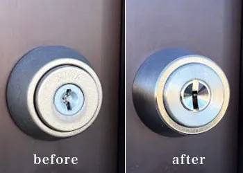 勝手口の鍵交換｜足柄上郡山北町