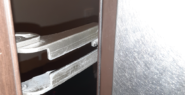 加古郡稲美町国岡のドアガード解錠