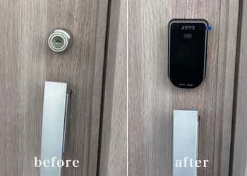 玄関の鍵交換｜千葉県鎌ケ谷市