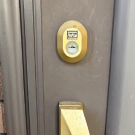 横浜市港北区高田東の鍵交換で電子錠イージスゲートへ