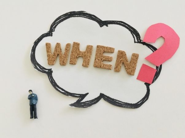 いつ？when?