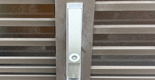 中央区佃で賃貸の召合錠を交換