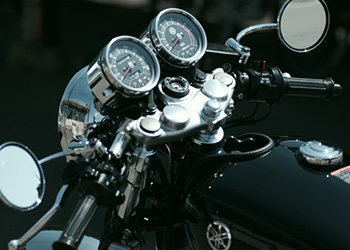 バイクのハンドル