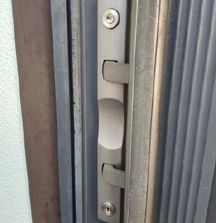 大田区東雪谷の戸建て玄関鍵交換