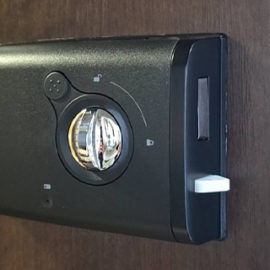 動作不良により玄関の電子錠をFlassa 3Dに交換｜山梨県甲府市高町