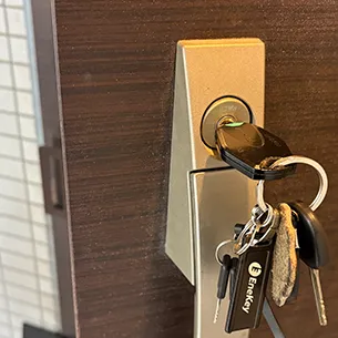 甲府市での鍵修理後