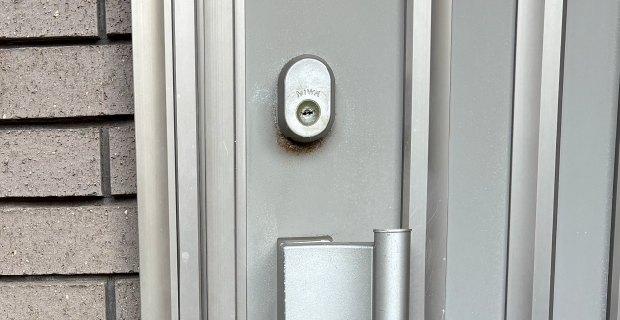 中央区兜町のマンションで特殊シリンダーのコア交換