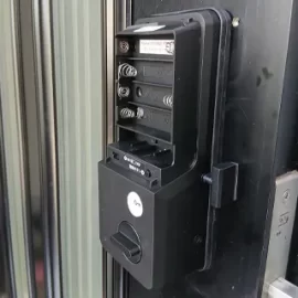 【EPIC Flassa1J】玄関ドアに電子錠を新規取り付け｜兵庫県宝塚市泉町