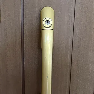 玄関の鍵交換前