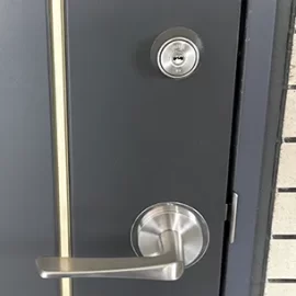 玄関鍵を取り替えた後
