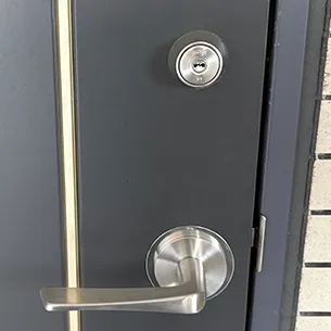 玄関鍵を取り替えた後