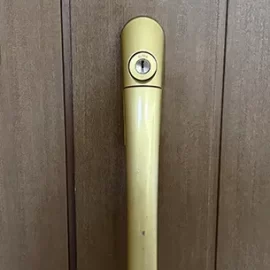 玄関の鍵交換後