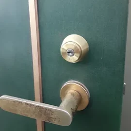 鍵が回せるように修理後の玄関鍵