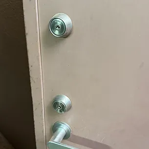 電子錠への交換前