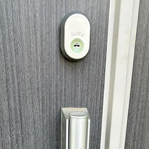 シリンダー交換して不具合を解消した玄関鍵