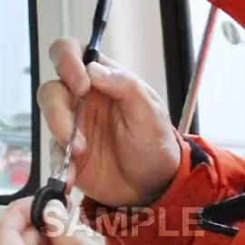 施錠まで確認したいご依頼でバイクの鍵を作製｜岐阜県多治見市