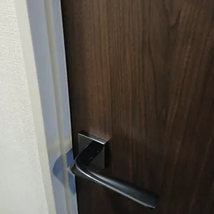 鍵が付いていない室内扉