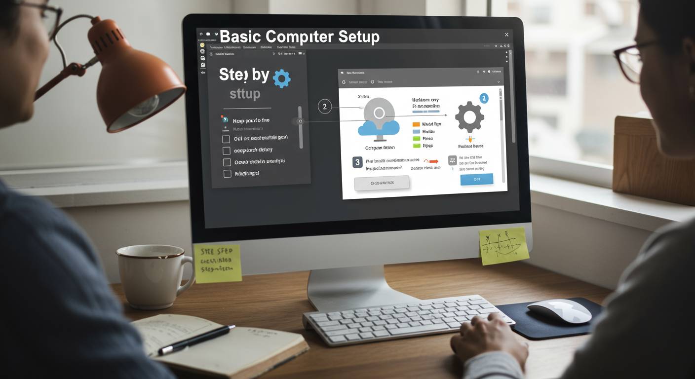 パソコン初心者でも迷わない基本設定の手順を解説！