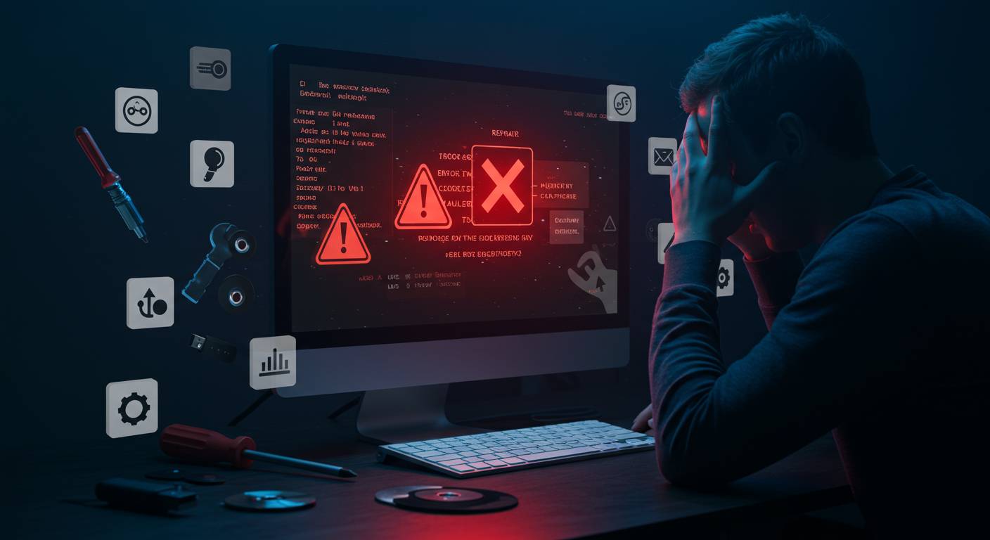 パソコンが突然動かない!プロが教える緊急対処法10選