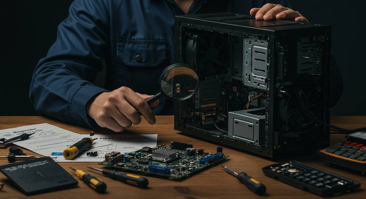 修理業者が明かす！パソコン故障の真実と簡単対処法